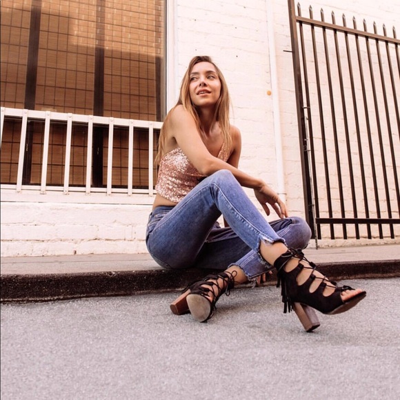 Fringe booties for ladies - Picture 2 of 5